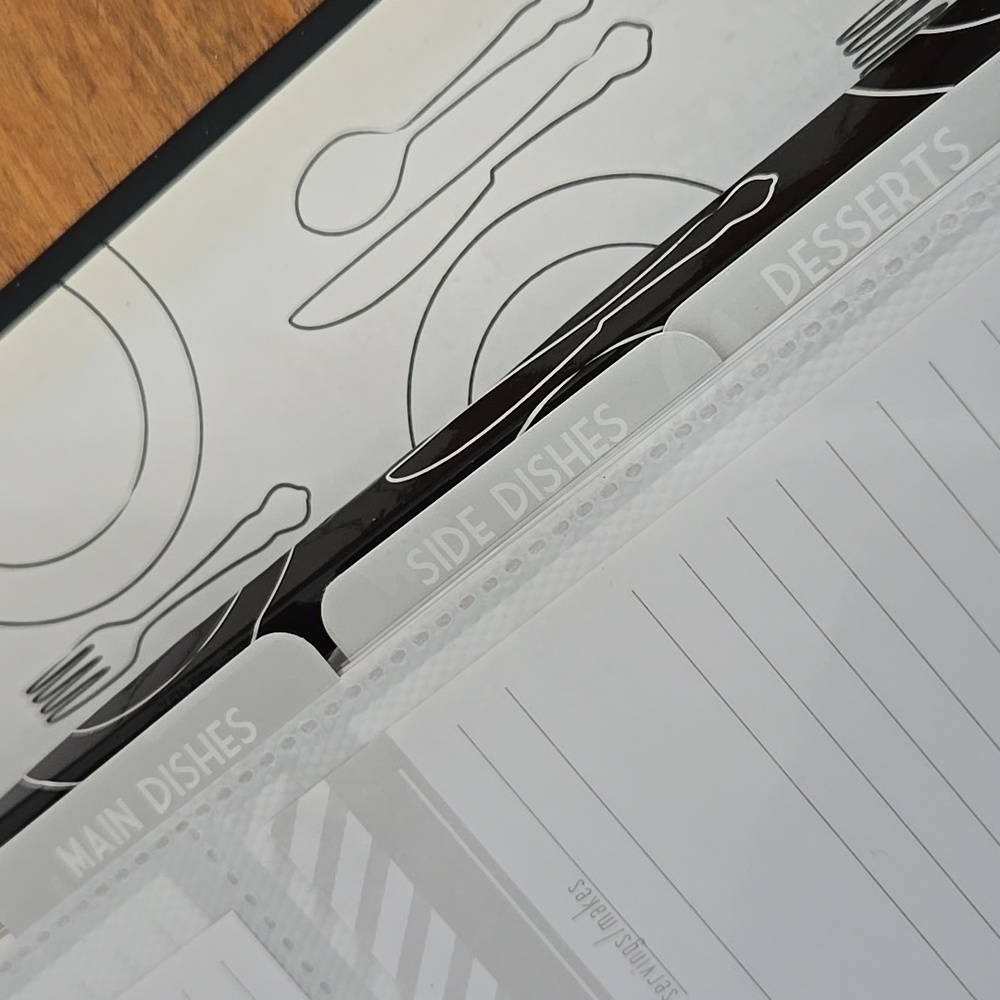 Kitchen Recipe Binder - Picture 7 of 11